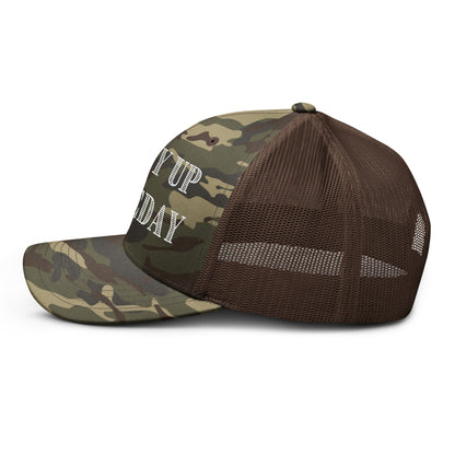 Camo Women’s Giddy Up Game Day Hat with 3D Design | Trendy and Sporty