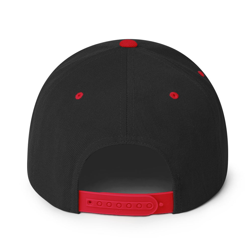 Cincinnati The Nasty Snapback - Bold Black & Red Edition