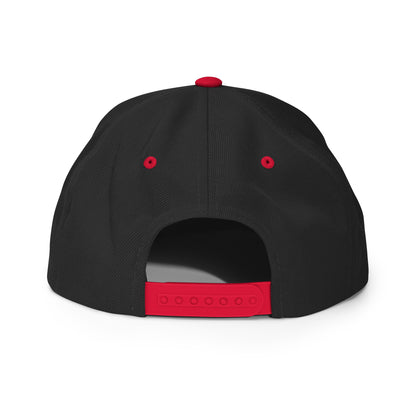 Cincinnati The Nasty Snapback - Bold Black & Red Edition