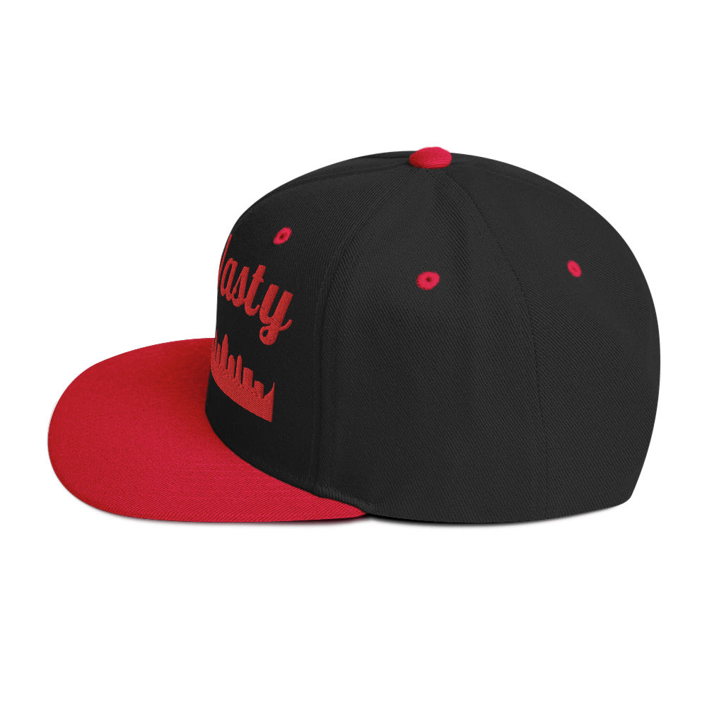 Cincinnati The Nasty Snapback - Bold Black & Red Edition