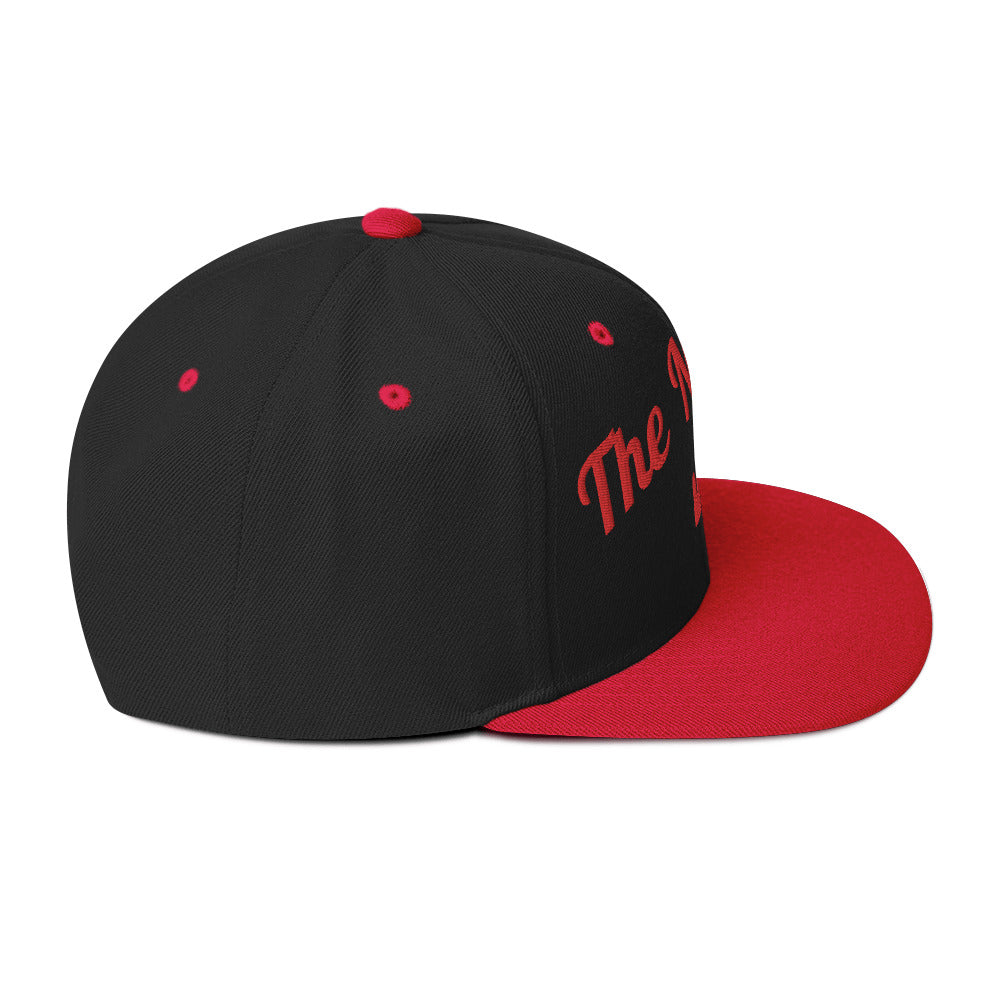 Cincinnati The Nasty Snapback - Bold Black & Red Edition