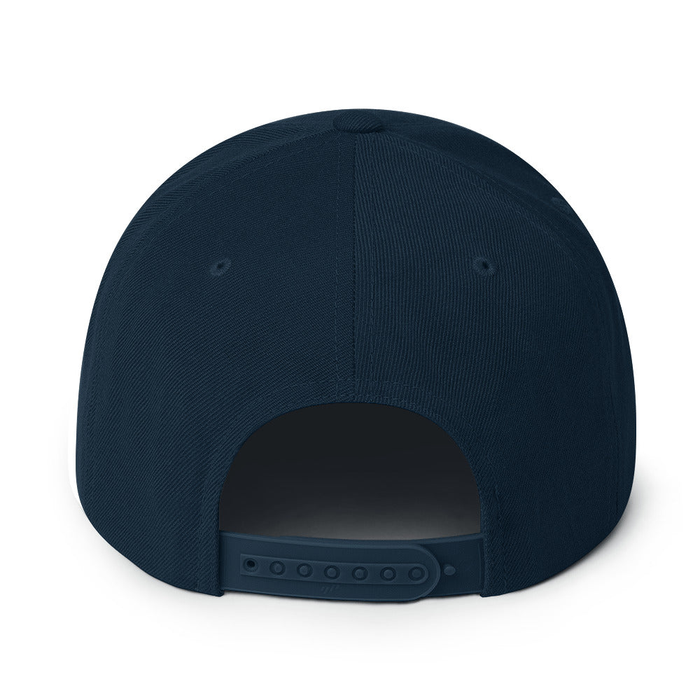 Pennsylvania Navy Snapback - 3D Puffy White Embroidery Edition