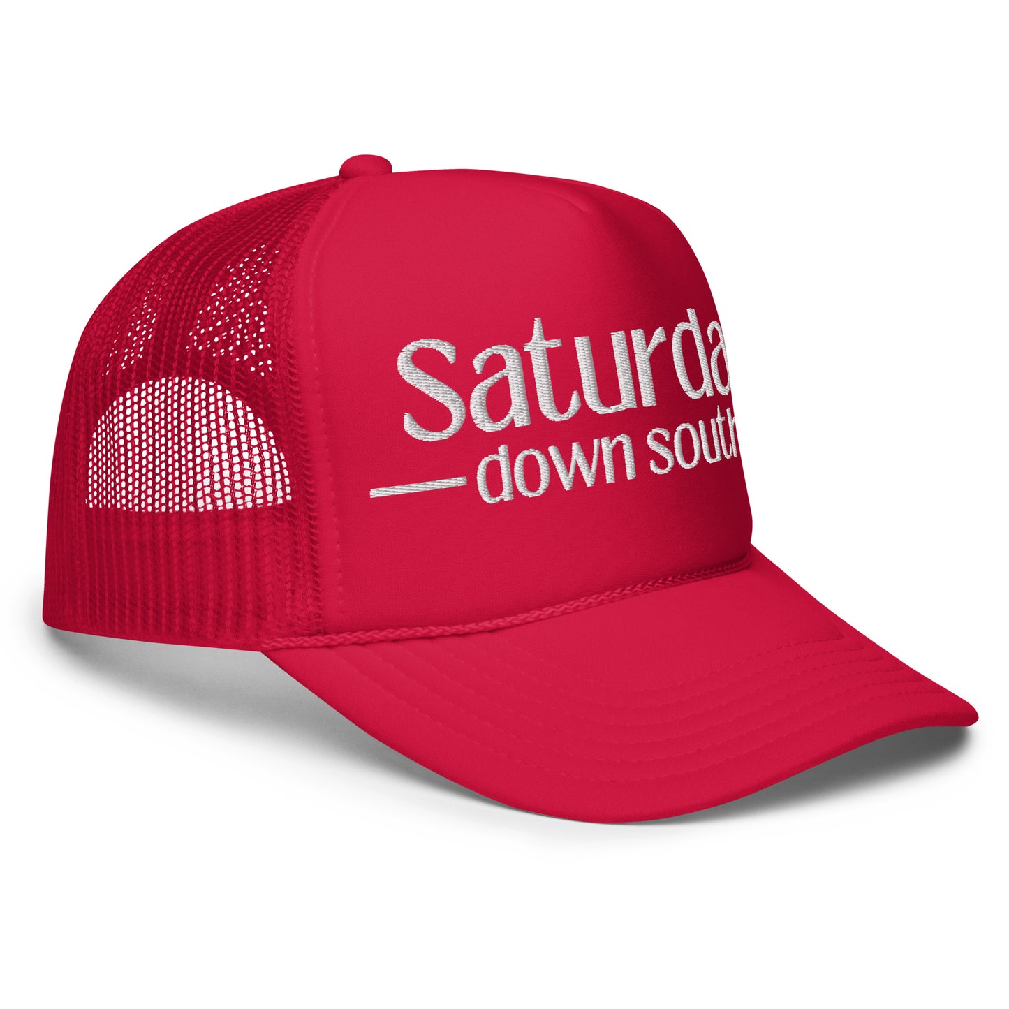 Women's 'Saturday Down South' Red Trucker Hat - Game Day Favorite