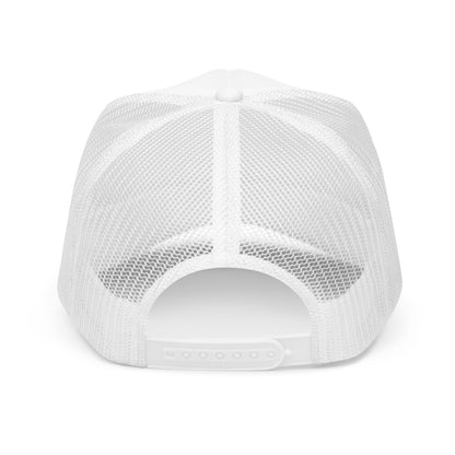 White Women’s Touchdown Hat with Red 3D Puffy Design