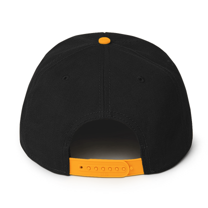 Columbia Missouri Two-Tone Snapback Hat - Bold Black & Yellow Edition