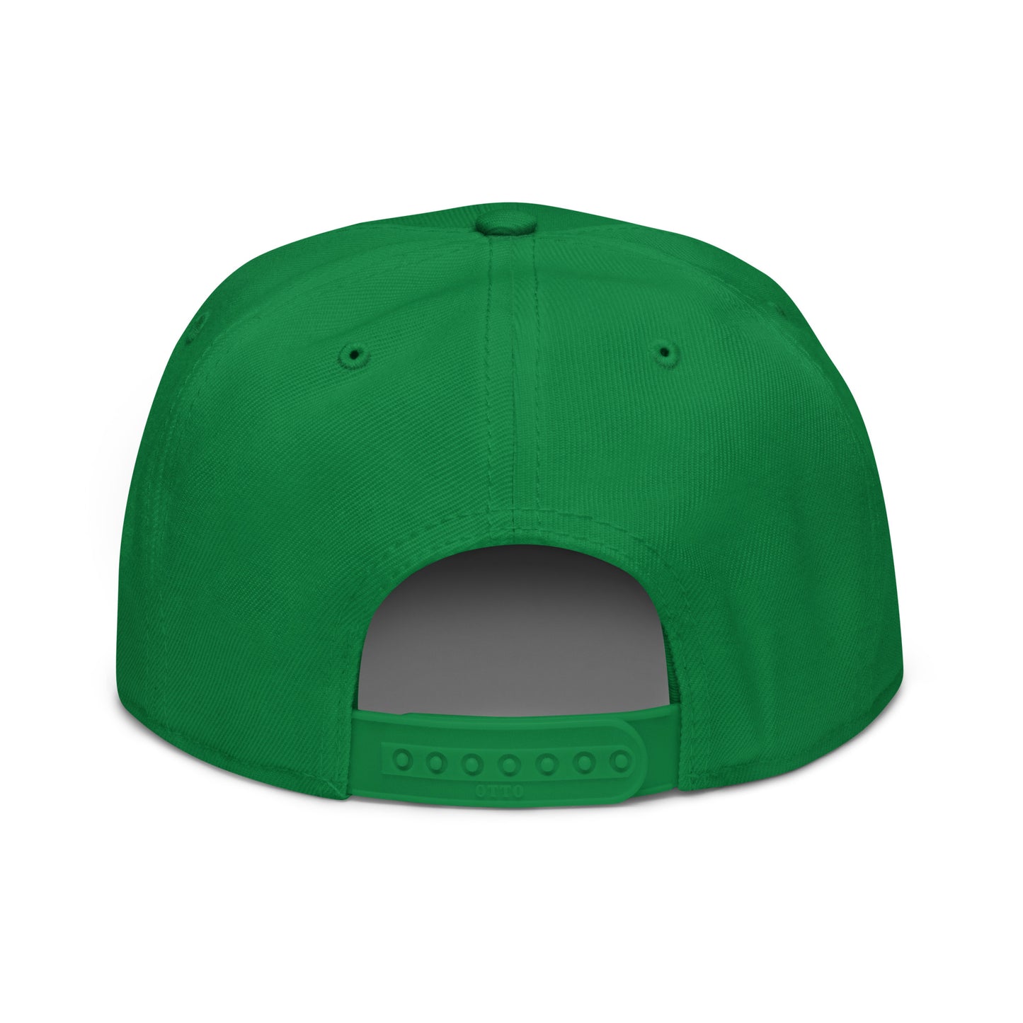 Oregon Green Snapback - 3D Puffy Yellow Embroidery Edition