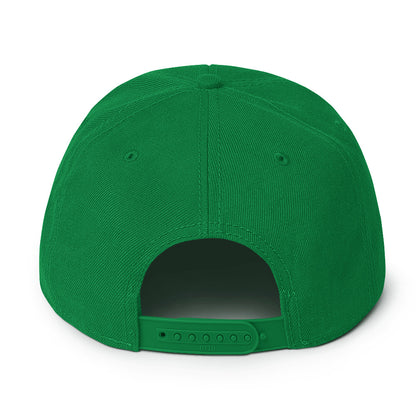 Oregon Green Snapback - 3D Puffy Yellow Embroidery Edition